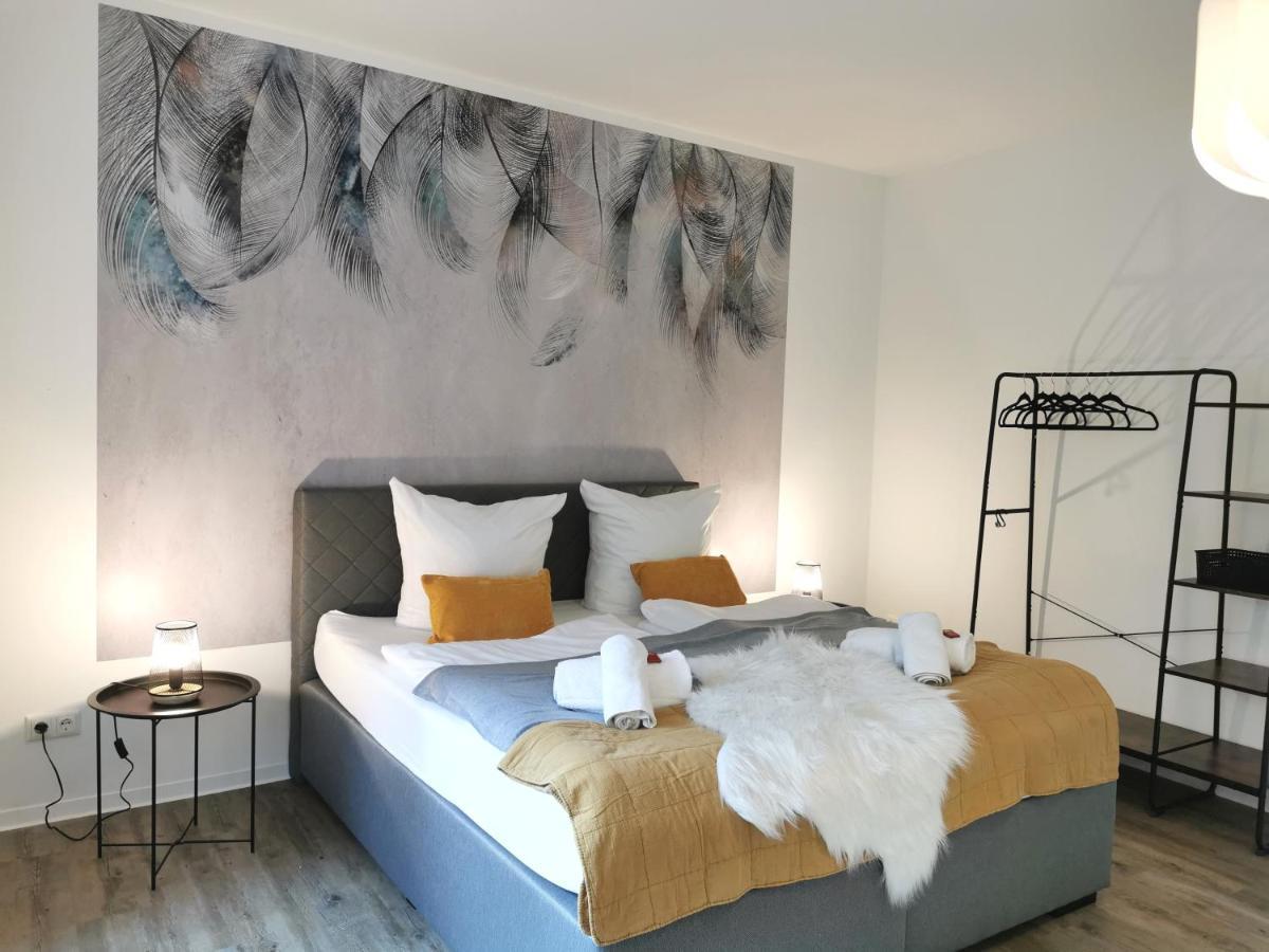 Bohnapartments - Town House Am Stadtpark - Gratis Parkplatz - Wlan Erfurt Eksteriør billede