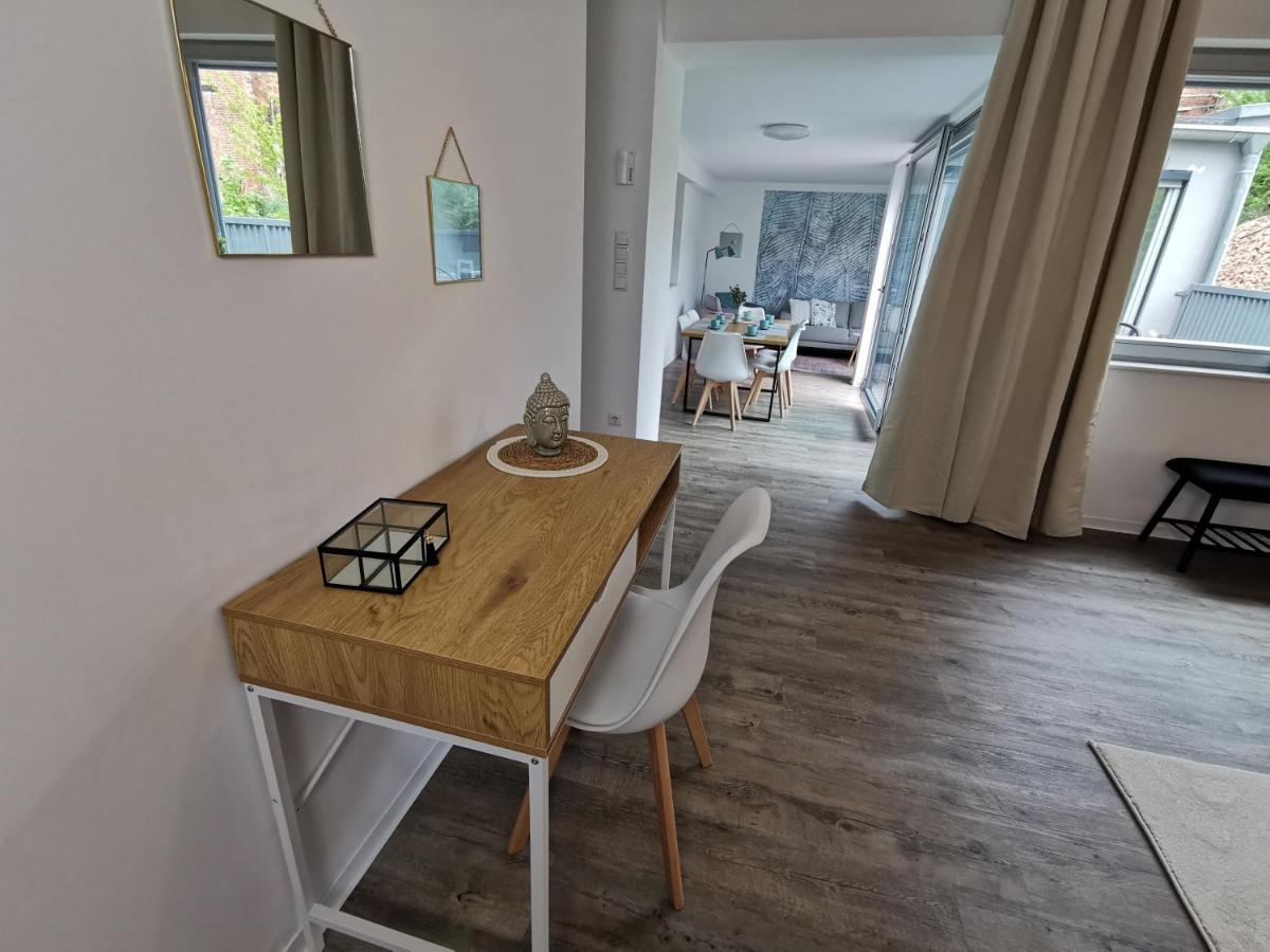 Bohnapartments - Town House Am Stadtpark - Gratis Parkplatz - Wlan Erfurt Eksteriør billede