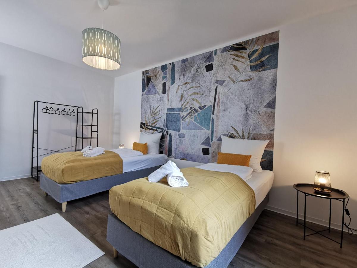 Bohnapartments - Town House Am Stadtpark - Gratis Parkplatz - Wlan Erfurt Eksteriør billede