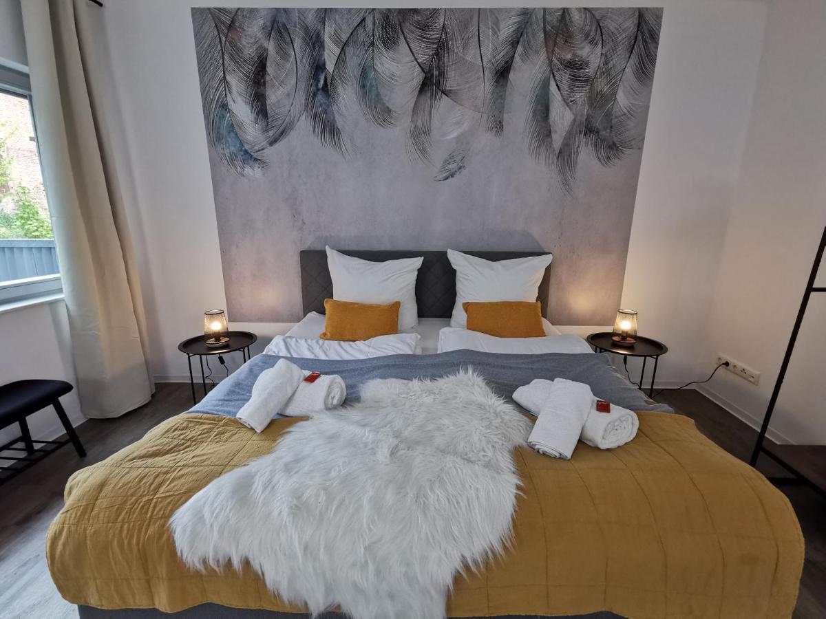 Bohnapartments - Town House Am Stadtpark - Gratis Parkplatz - Wlan Erfurt Eksteriør billede