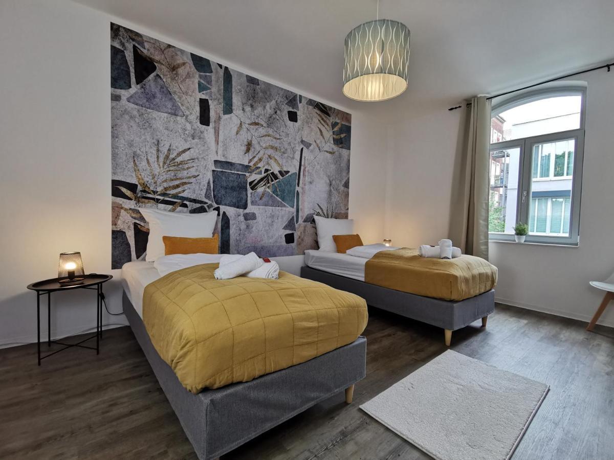 Bohnapartments - Town House Am Stadtpark - Gratis Parkplatz - Wlan Erfurt Eksteriør billede